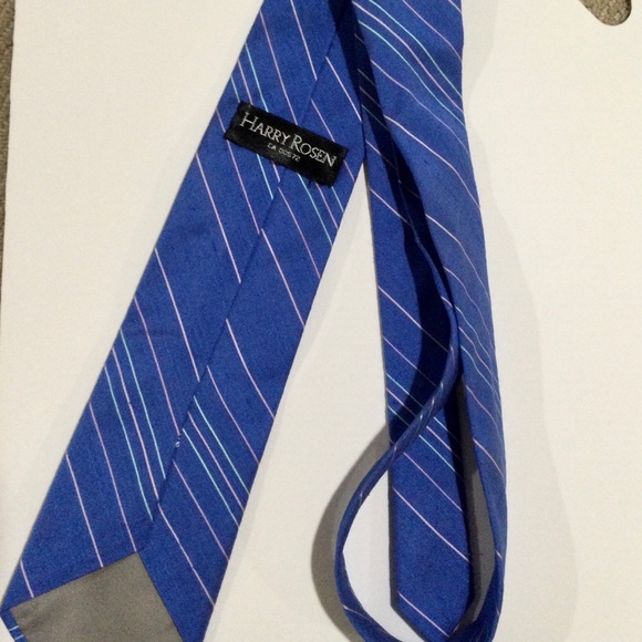 Harry Rosen silk neck tie - Picture 2 of 2